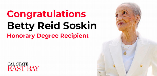 Honorary Doctorate Recipient Betty Reid Soskin